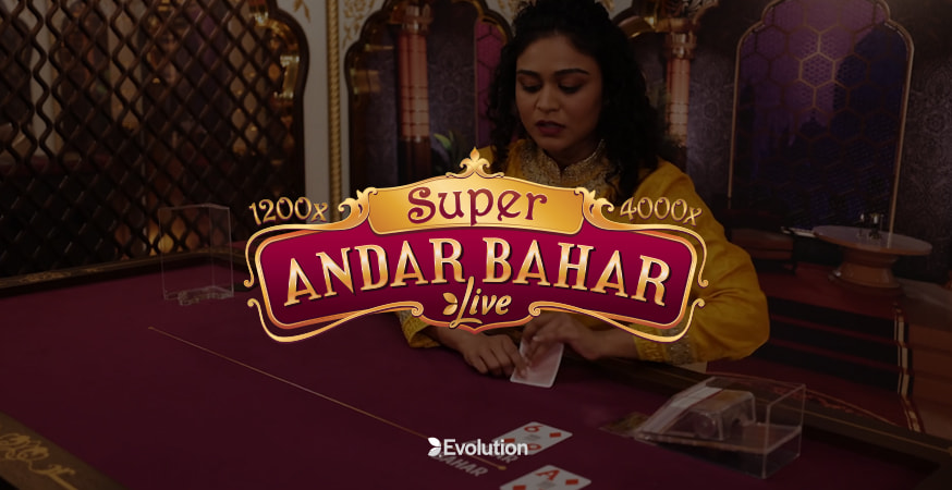 Live Software Andar Bahar powered by Ezugi with dealer interface