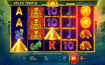 Solar Temple Slot Free Spins 