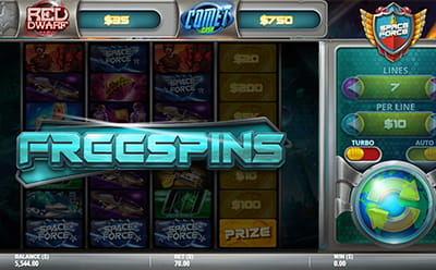 Space Force Slot Free Spins