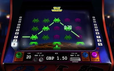 Space Invaders Slot Mobile