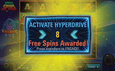 Space Spins Slot Free Spins