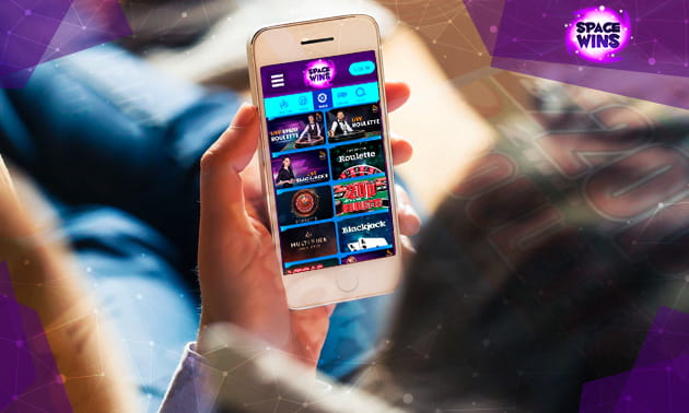 The Space Wins Mobile Casino App