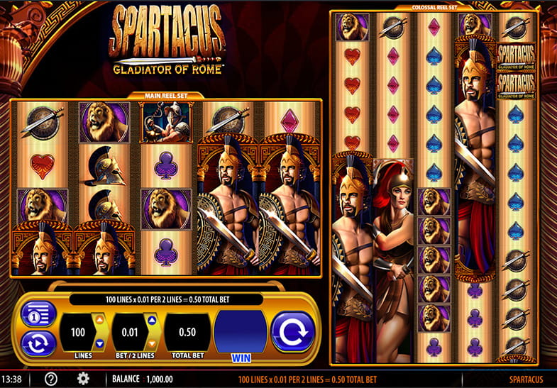 Spartacus Gladiator of Rome Slot