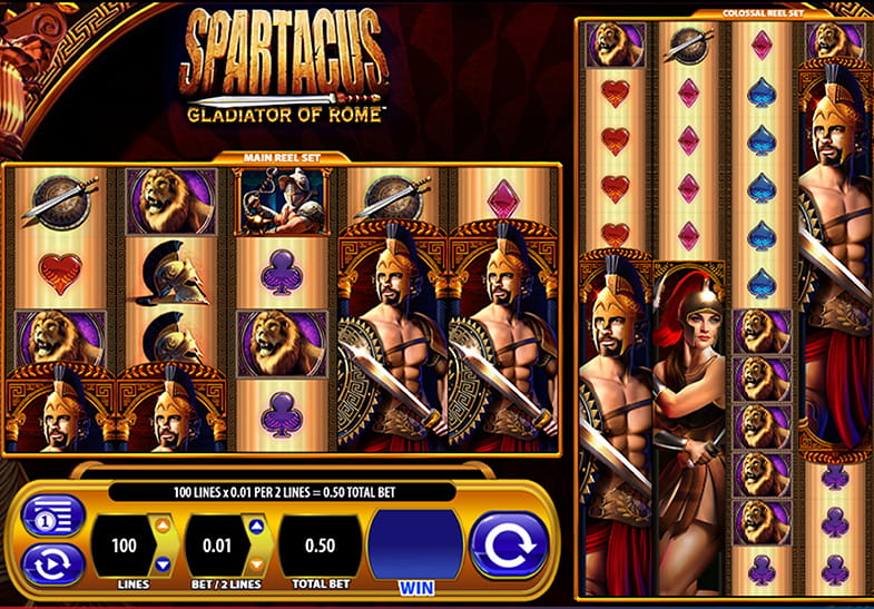Versi Demo dari Spartacus Gladiator of Rome Slot