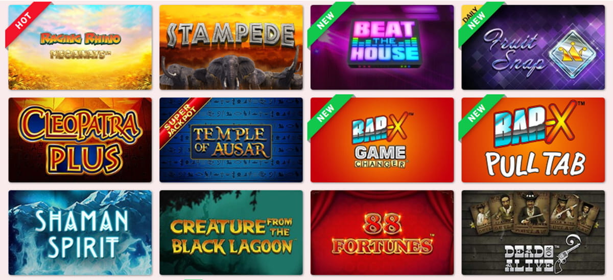 Spectra Bingo Collection of Online Slots