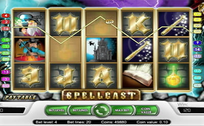 Spellcast Slot Mobile