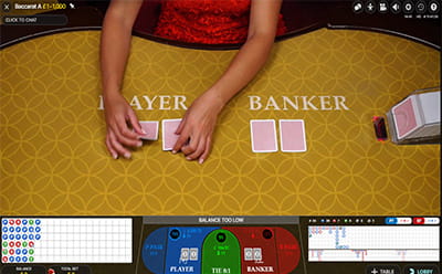 Spin Casino Baccarat Live Selection