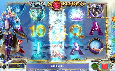 Spin Sorceress Slot - Gameplay