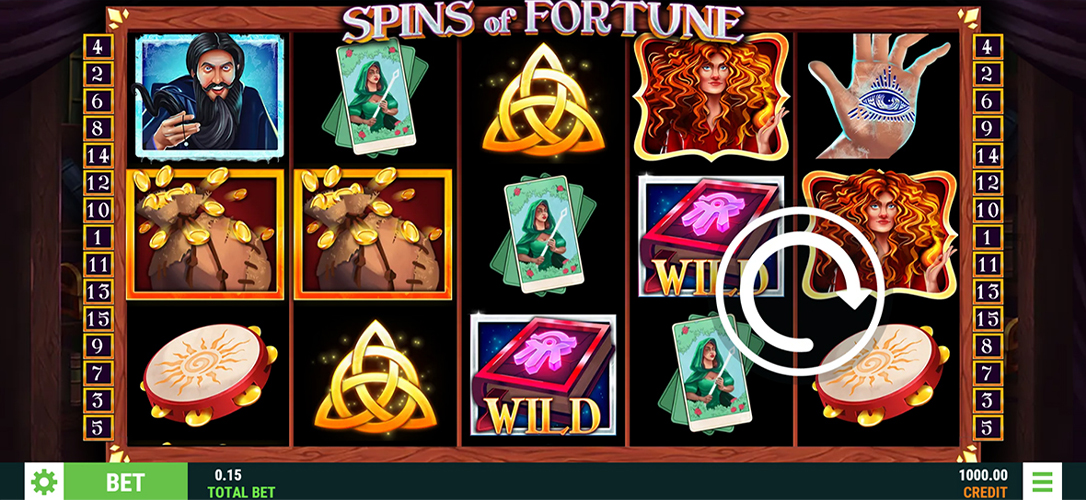Free Demo of the Spins of Fortune Slot