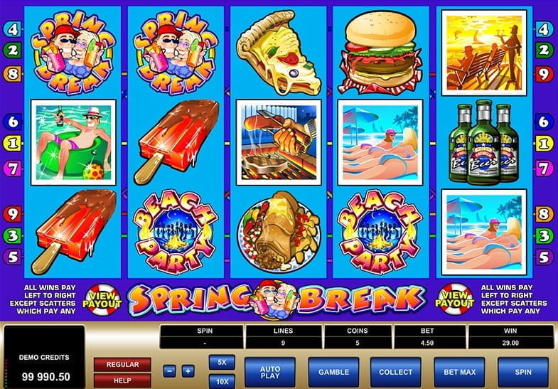 Free Demo of the Spring Break Slot