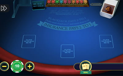 Mobile Blackjack at Spy Slots Casino