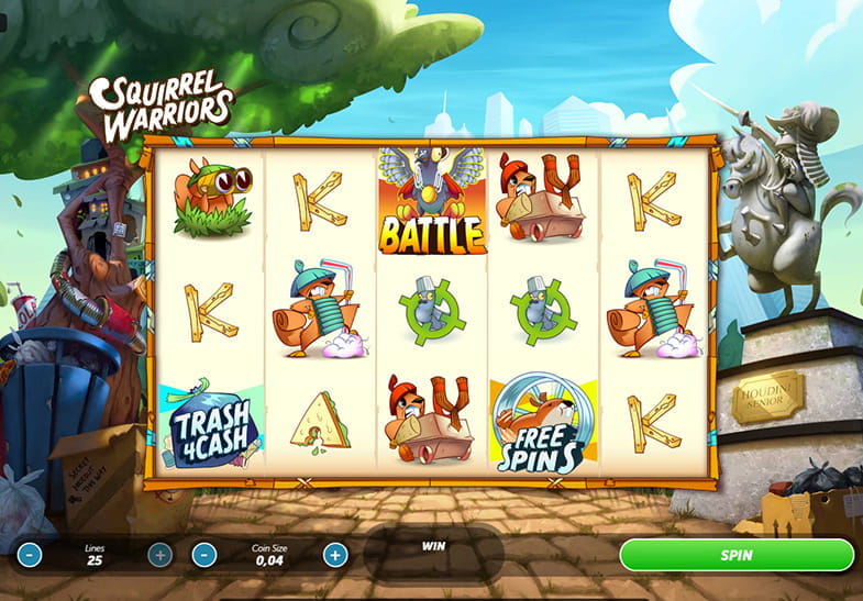 Free Demo of the Squirrel Warriors Slot