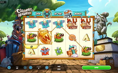 Squirrel Warriors Slot Free Spins