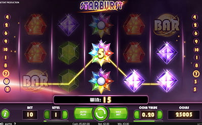Starburst at Amigo Slots Casino