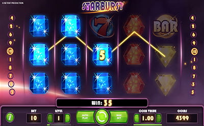Starburst at Good Day Slots
