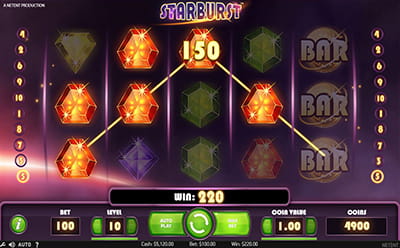 Starburst at Playigo Casino