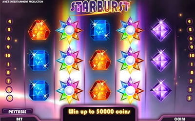 Starburst at Slotzo