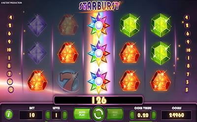 Starburst Online Slot at Wizard Slots Casino