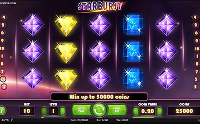 Starburst Slot at Win british Casino