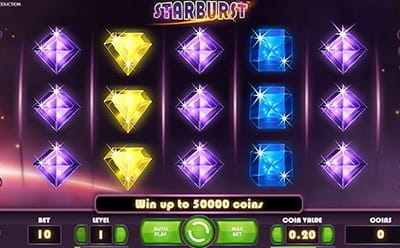 Starburst Slot Game at Spin Rider Casino