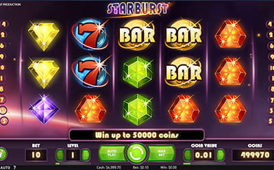 Starburst Slot at MoPlay Casino