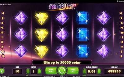 Starburst Online Slot at Pinnacle Casino