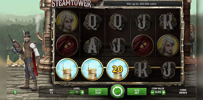 Steam Tower, A High Payout Slot for UK Players