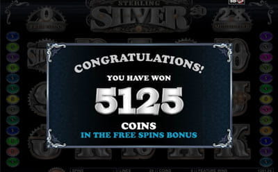 Sterling Silver Slot Free Spins