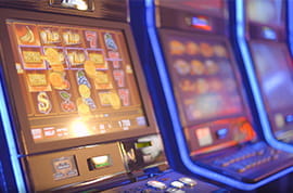 Wild Symbol at a Land-Based Slot Machine