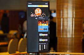 Roulette Screen Winning Number Displayed on a Phone