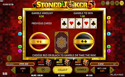 Stoned Joker 5 Slot Gamble Game