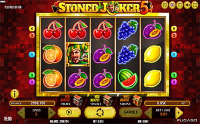 Stoned Joker 5 Slot Scatter
