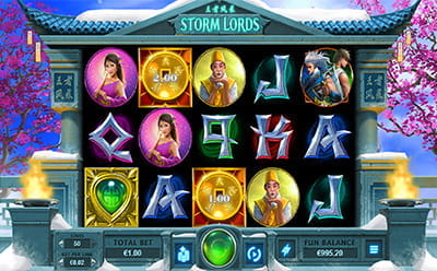 Storm Lords Slot at Casino Midas