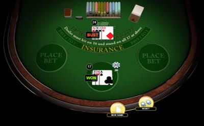STS Bet Casino Mobile Blackjack