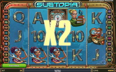 Subtopia Random Win Multiplier Feature