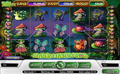 Super Lucky Frog Slot Bonus Round
