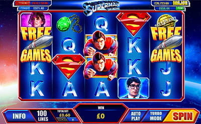 Superman - the Movie Slot at Mansion Casino