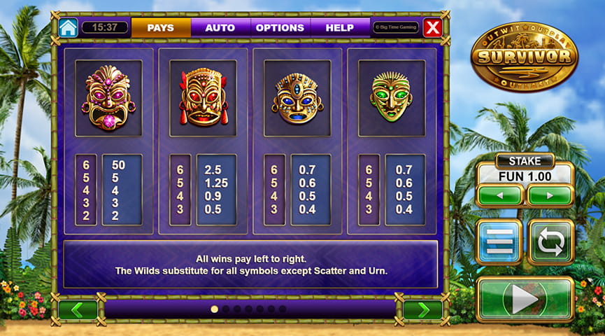 Survivor Slot Survivor Slot