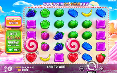 Sweet Bonanza Slot at 21.com Casino