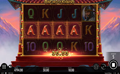 Sword of Khans Slot Free Spins 