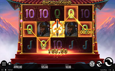 Sword of Khans Slot Mobile
