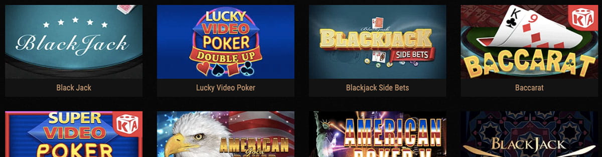 Table Game Selection at King Billy Casino
