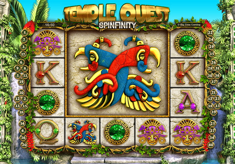 Free Demo of the Temple Quest Spinfinity Slot