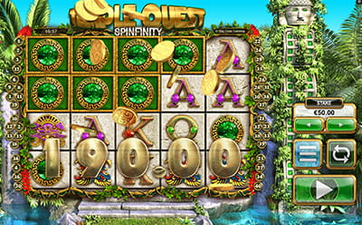Temple Quest Spinfinity Slot Free Spins