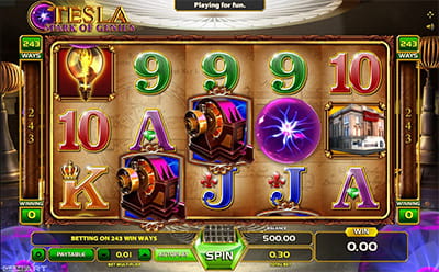 Tesla Spark of Genius Slot Game at Bitstarz Casino