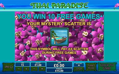 Thai Paradise Slot Free Spins