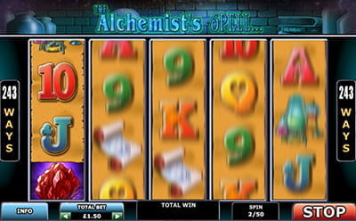 The Alchemists Spell Slot Gameplay