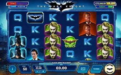 The Dark Knight Slot at Betfair Casino