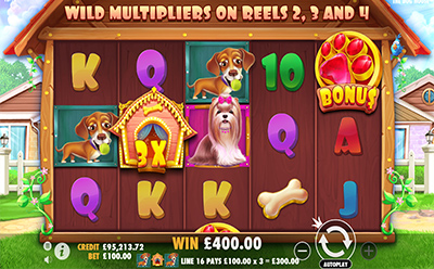 The Dog House Slot Wild Multiplier