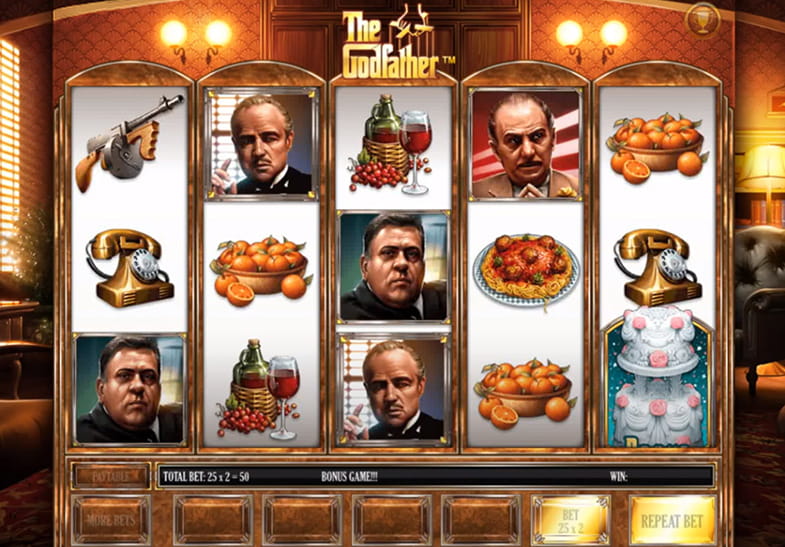 Free Demo of the The Godfather Capos & Foes Slot